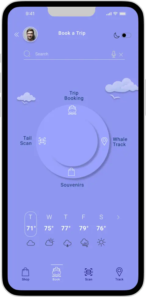 Screenshot 1 of 13: Prototype 1 - Oceania-Prototype-Data interface showing UI elements